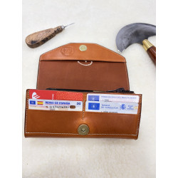 Cartera de Piel para Mujer Artesana | Guarnicionería A. Román